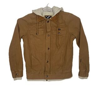 Vans AV78 Edict Skateboarding Anthony VanEngland‎ Lined Canvas Mens S Chore Coat